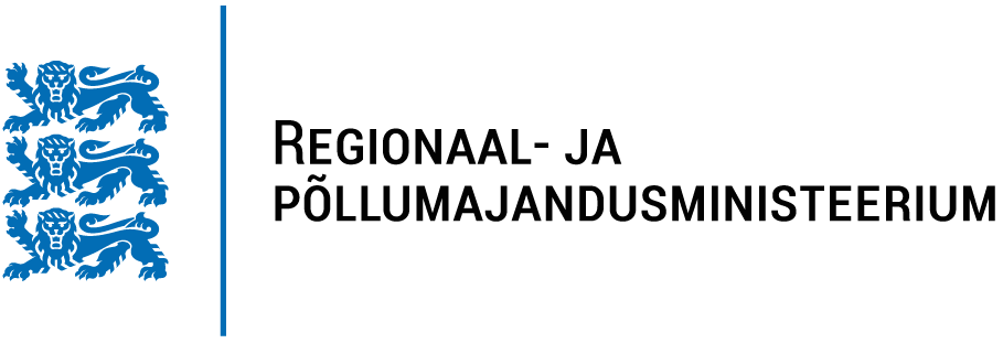 regionaal ja põllumajandusministeeriumi logo , vasakul kolm lõvi.