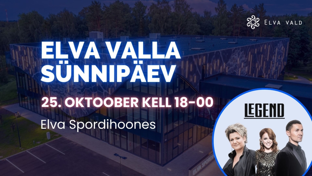 Elva valla sünnipäev, plakat. Foto: Ragnar Vutt