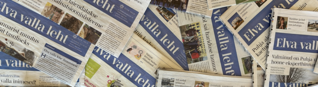 Elva valla leht.