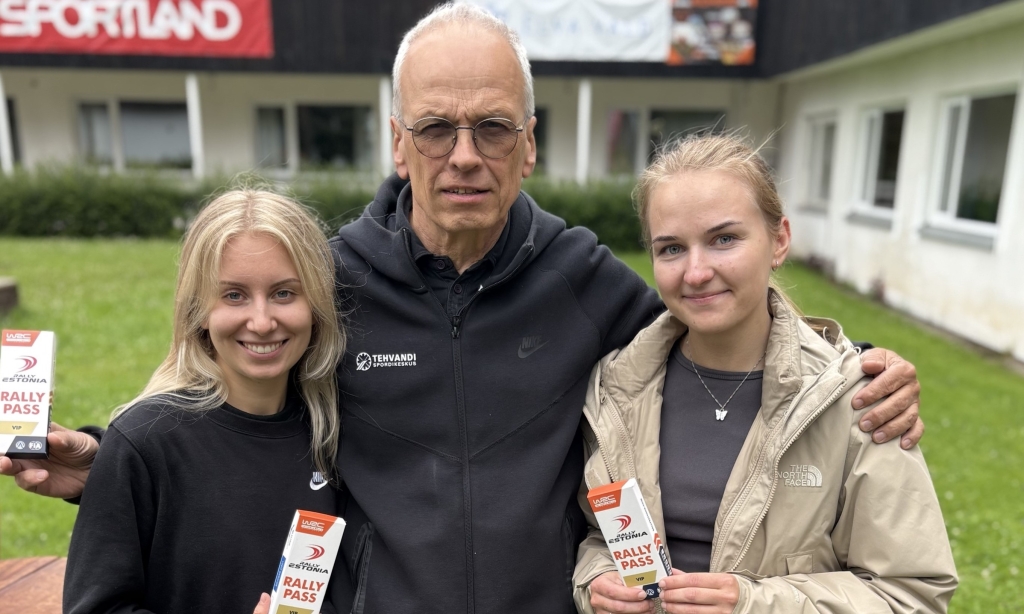 Elva valla parimad sportlased said kingituseks Rally Estonia VIP pääsmed.
